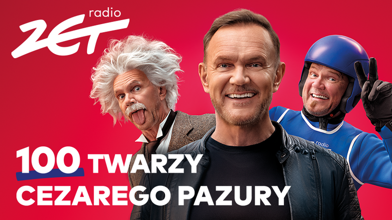 100 twarzy Cezarego Pazury | Konkursy Radio ZET