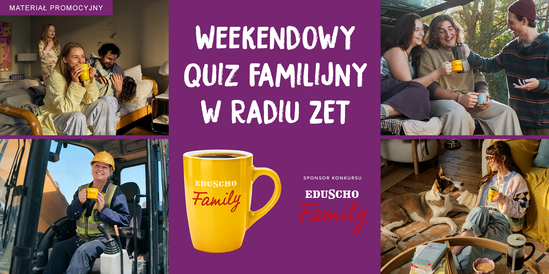Weekendowy quiz familijny w Radiu ZET